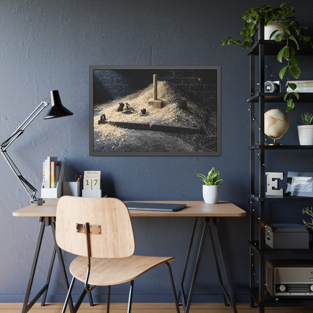 "The Plane Surfaces": A Garabaggio Framed Print