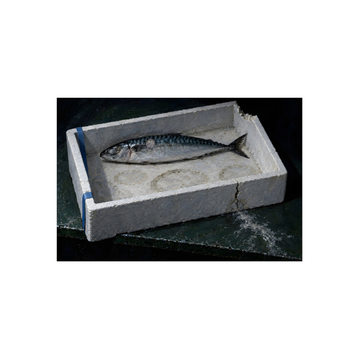 "The Fish Alone on the Foam": A Garabaggio Fine Art Print
