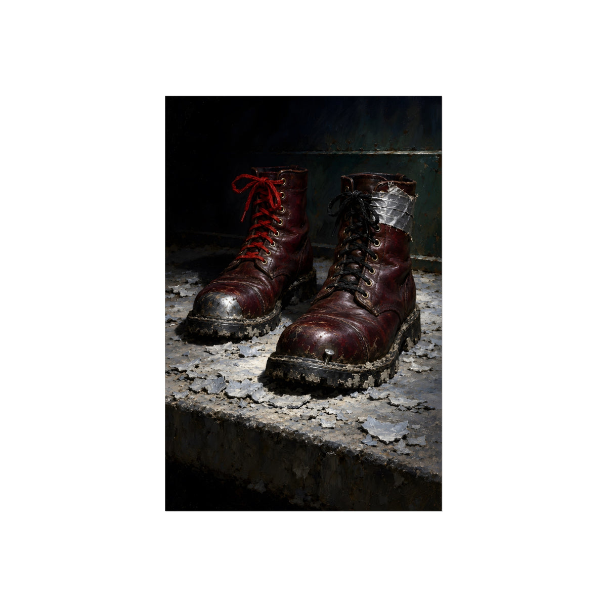 "The Litter on the Step": A Garabaggio Fine Art Print