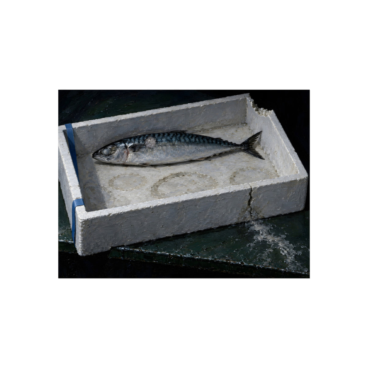 "The Fish Alone on the Foam": A Garabaggio Fine Art Print