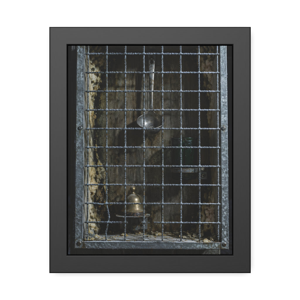 "What the Winter Left on the Board": A Garabaggio Framed Print