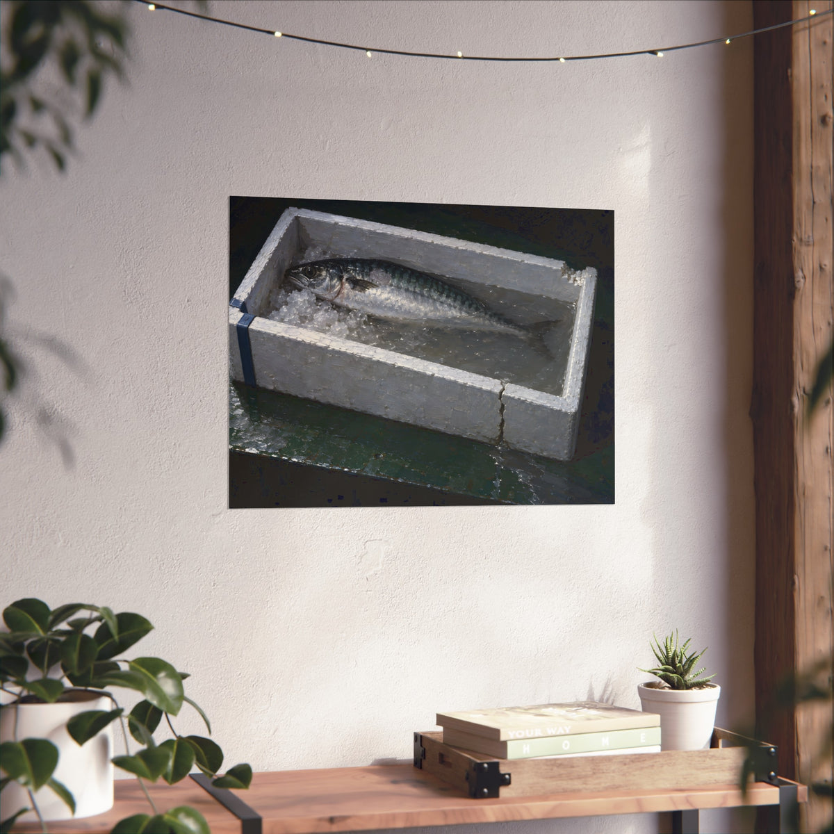 "The Tail in the Water": A Garabaggio Fine Art Print