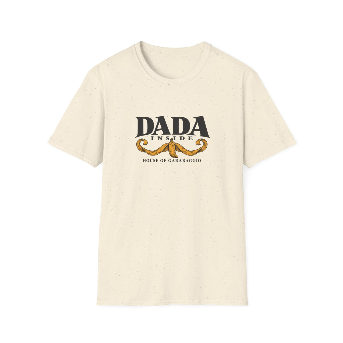 Dada Inside: Banana Flourish T-Shirt, garment mockup