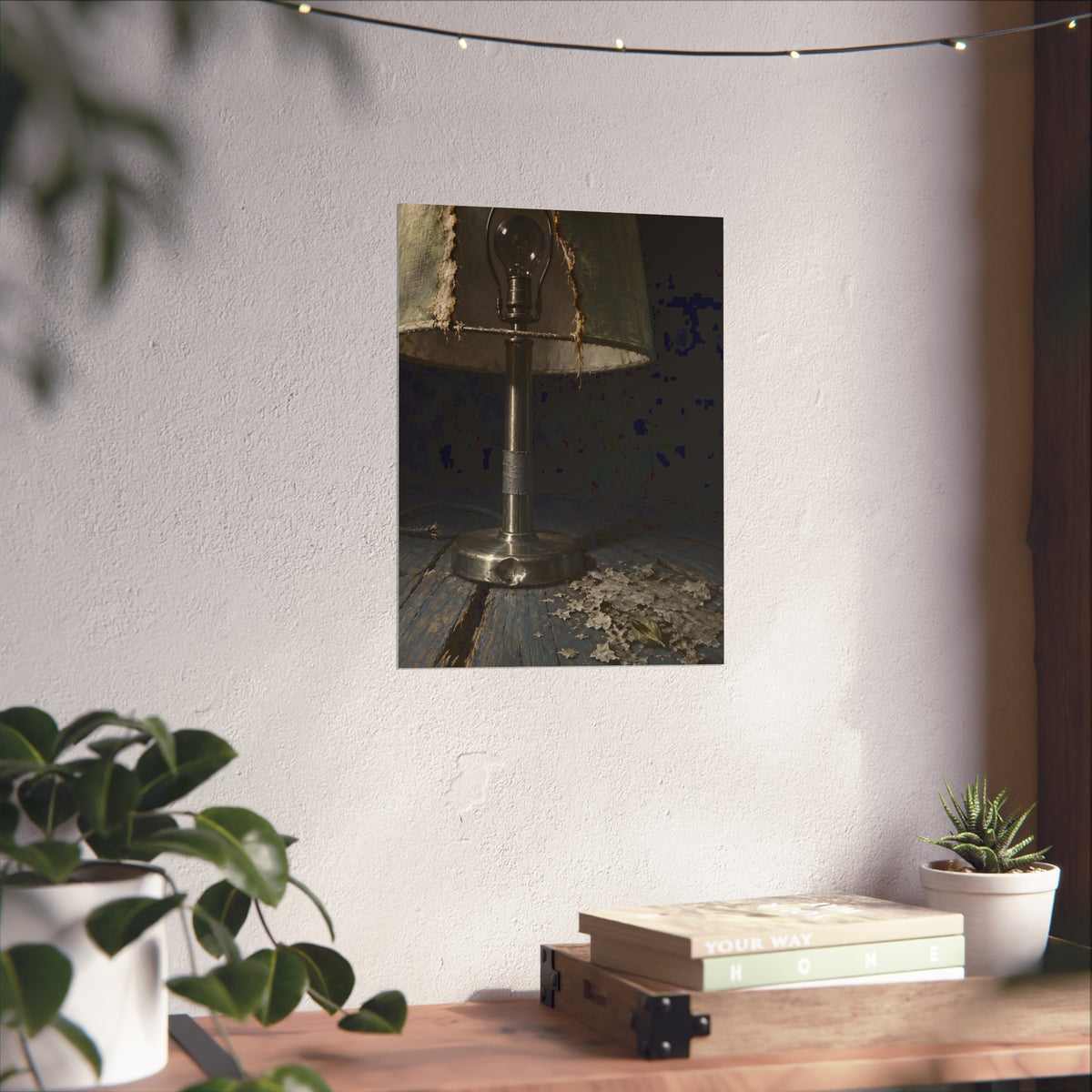 "The Bare Bulb": A Garabaggio Fine Art Print