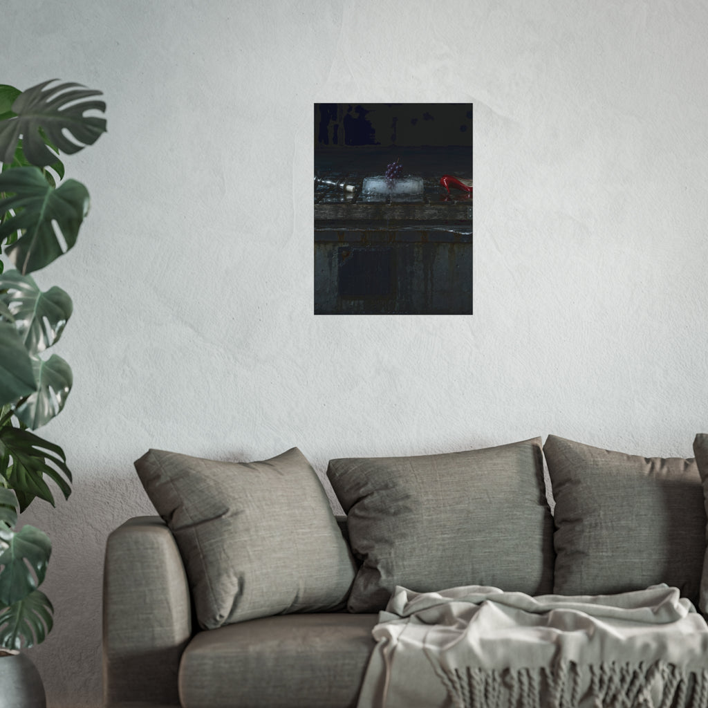 "The Grapes in the Slab": A Garabaggio Fine Art Print