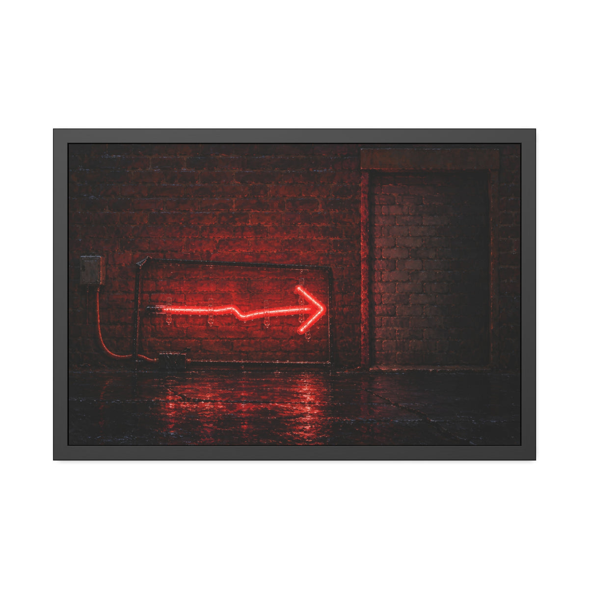 "The Beaded Glass": A Garabaggio Framed Print
