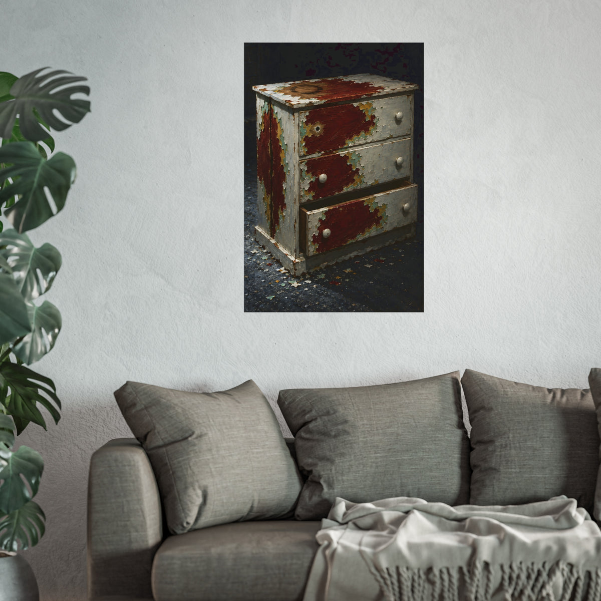 "The Brick Red Under Everything": A Garabaggio Fine Art Print