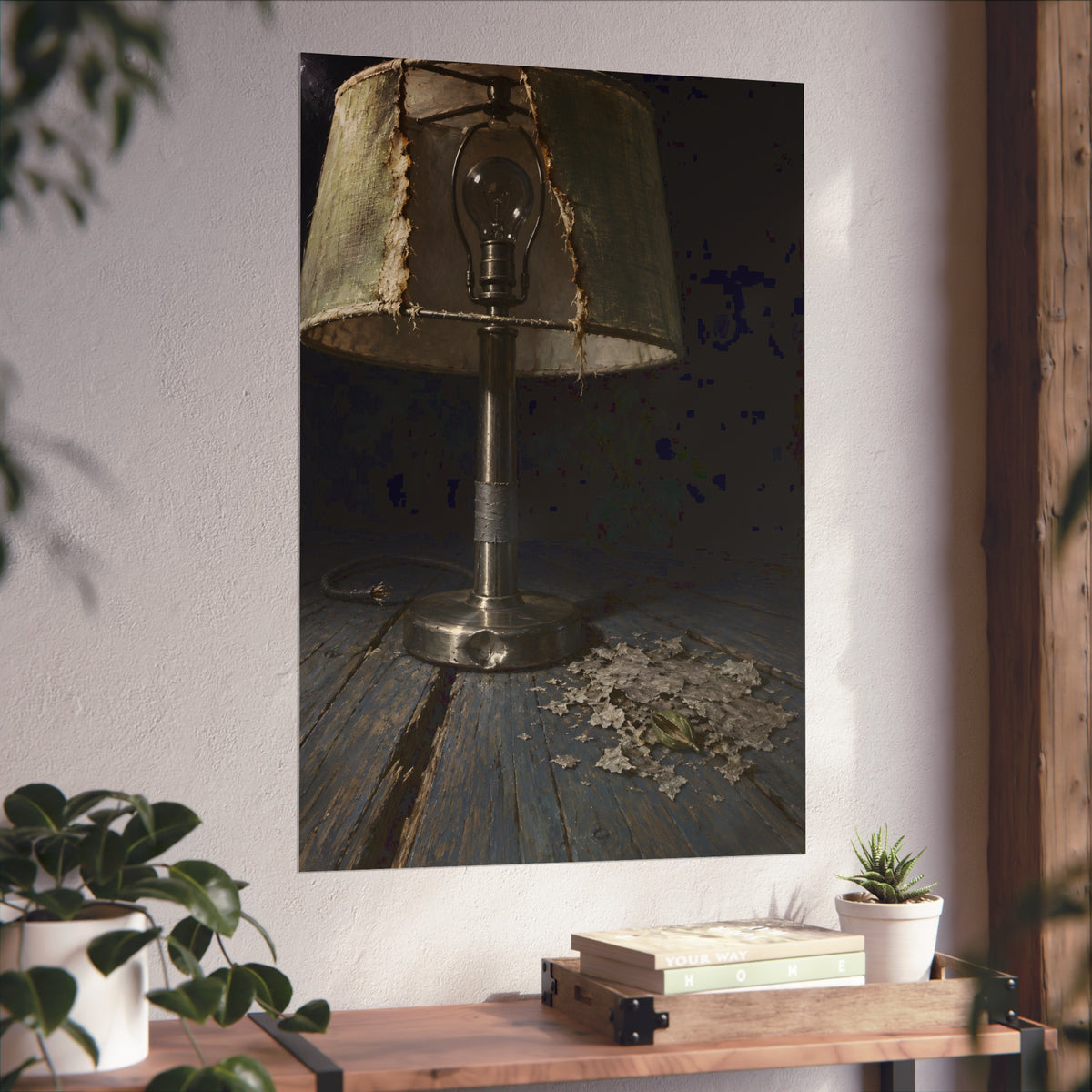 "The Bare Bulb": A Garabaggio Fine Art Print