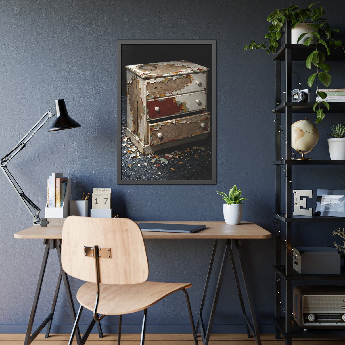 "The Bare Oak at the Centre of Each Loss": A Garabaggio Framed Print