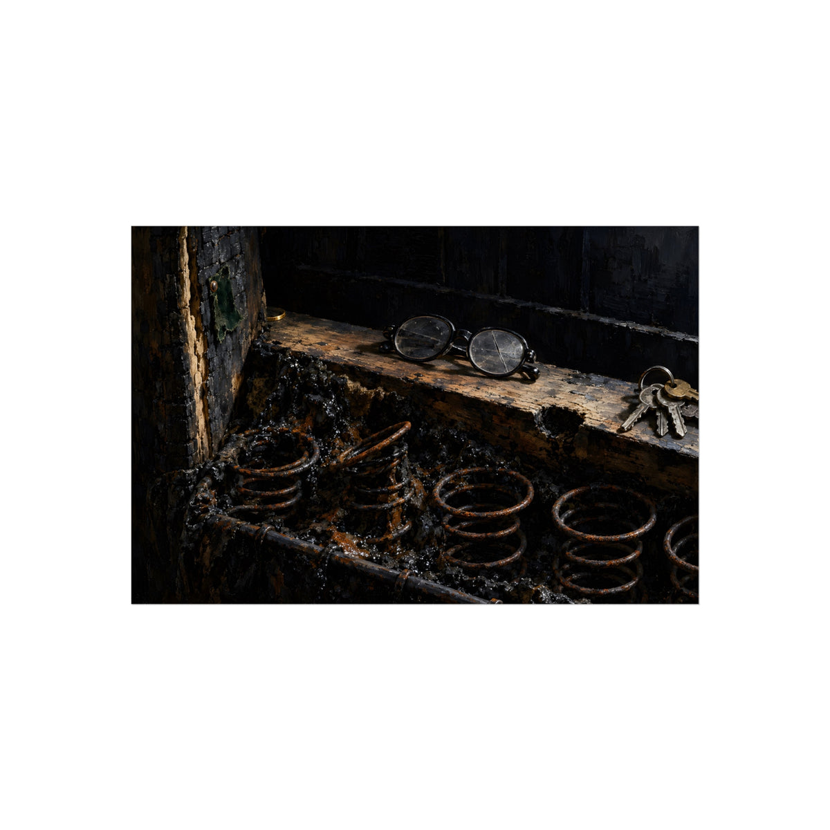 "The Gold in the Corner": A Garabaggio Fine Art Print