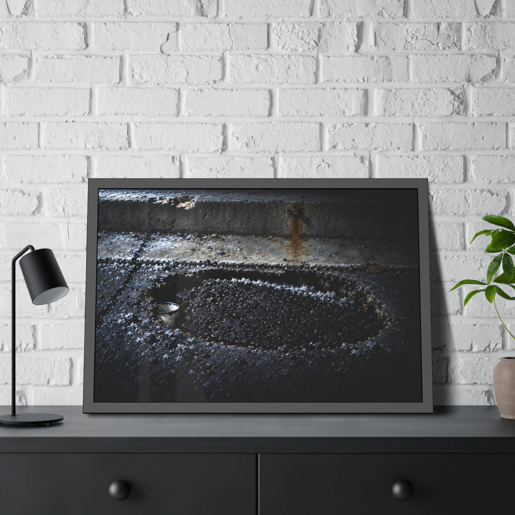 "The Sunk Edge": A Garabaggio Framed Print