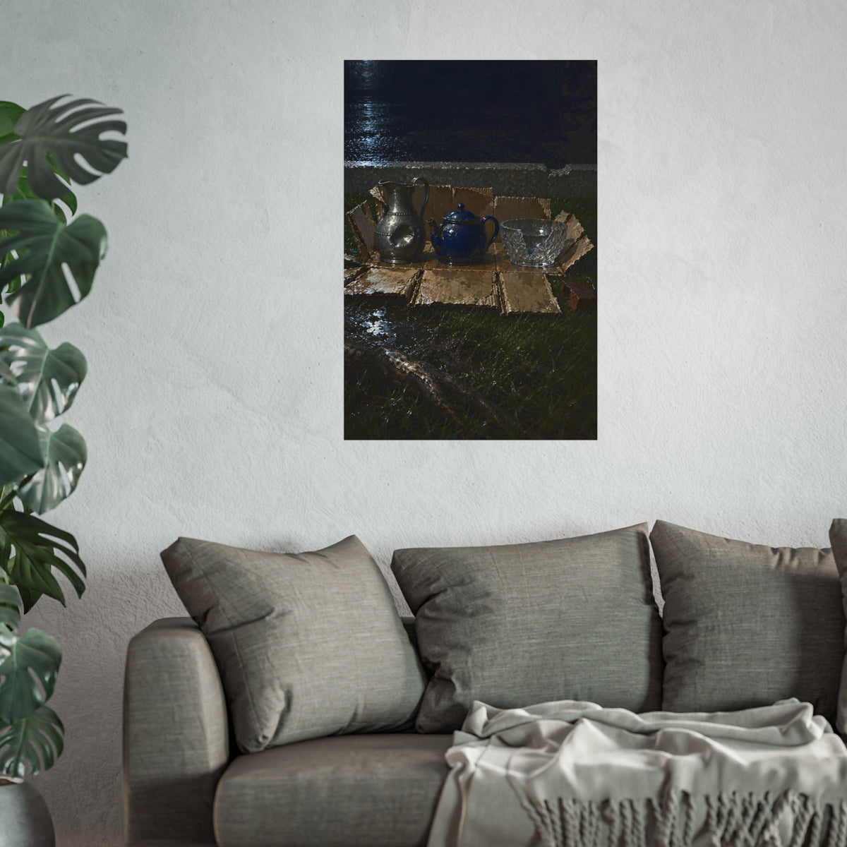 "The Walls Laid Down": A Garabaggio Fine Art Print