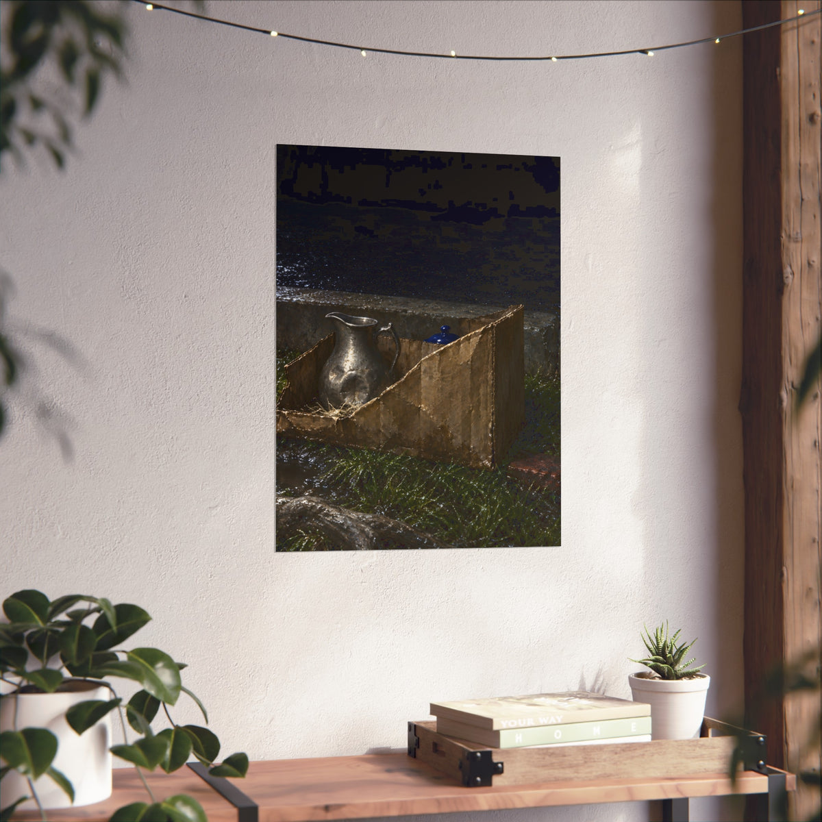 "The Ewer Standing Clear": A Garabaggio Fine Art Print