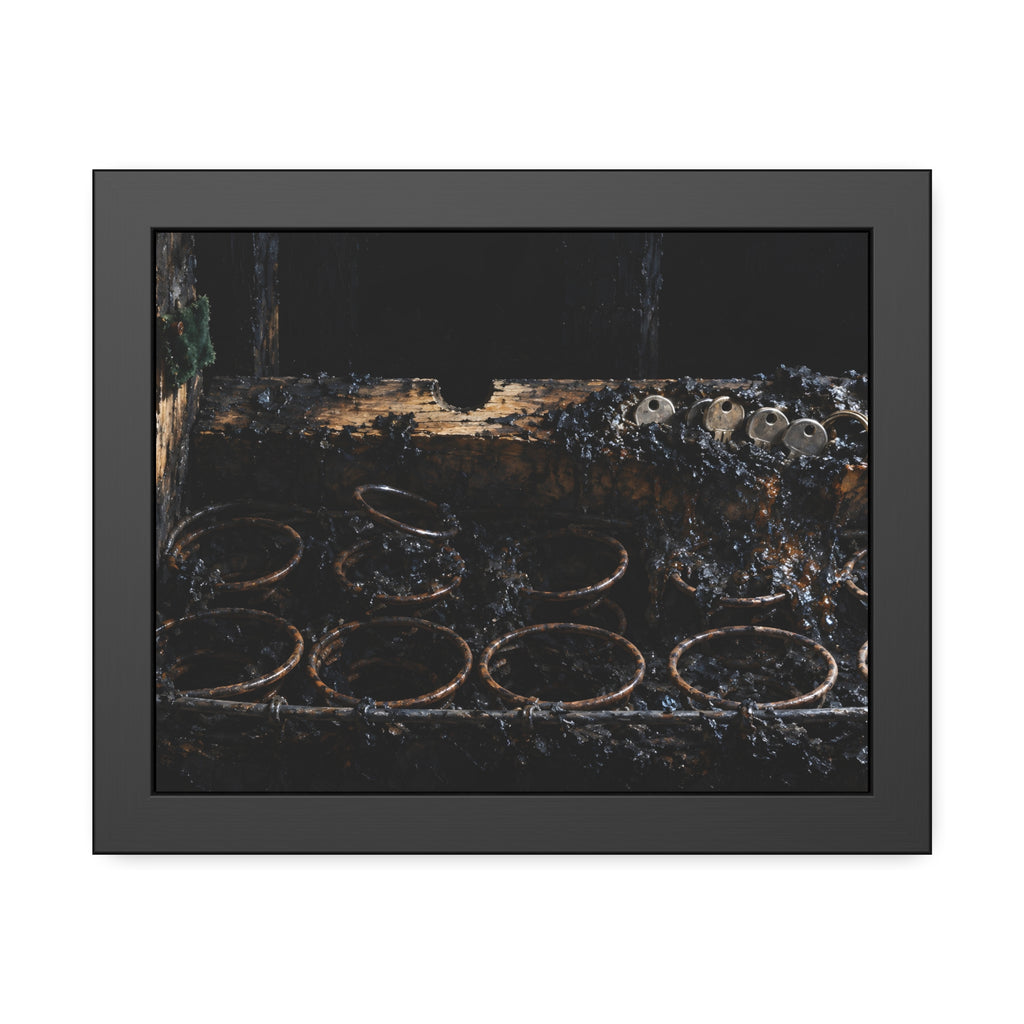 "The Bows of the Keys": A Garabaggio Framed Print