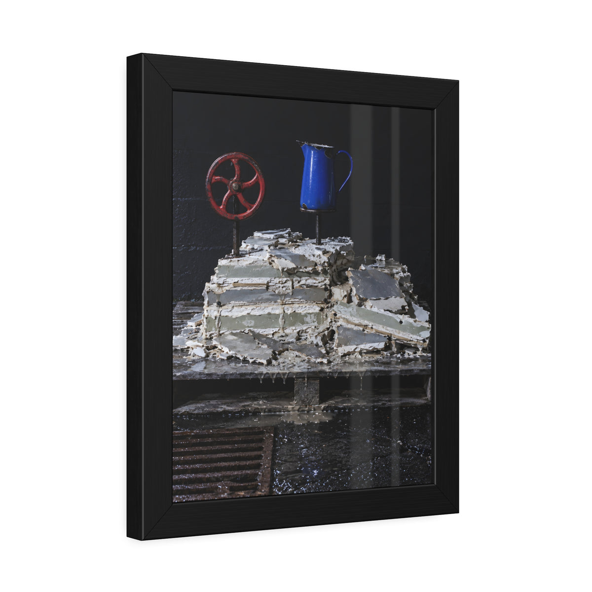 "The Wheel Stands Clear": A Garabaggio Framed Print