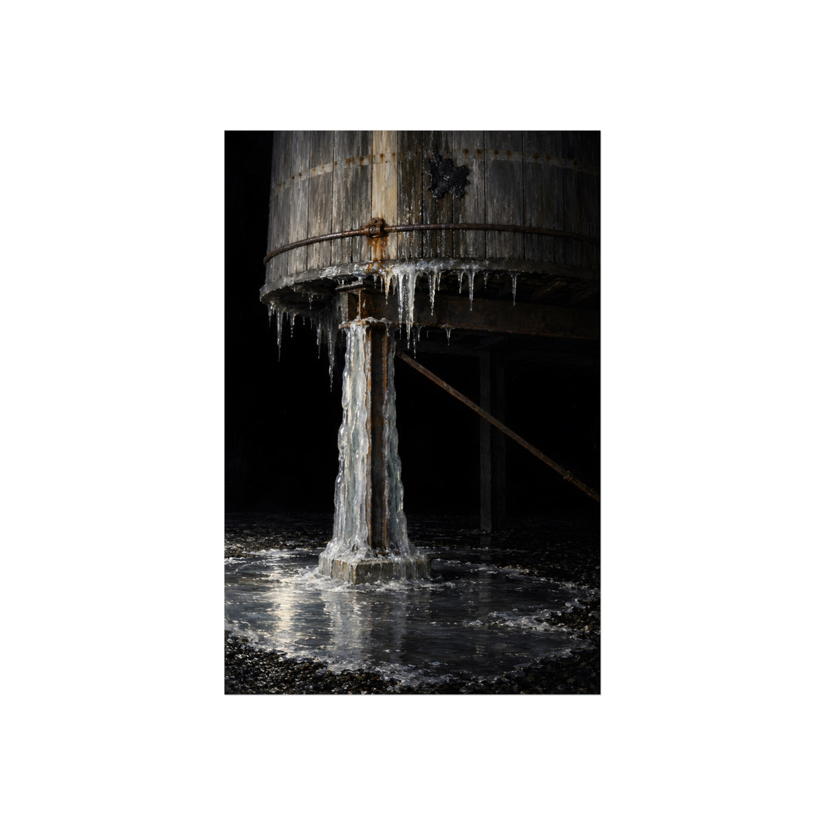 "The Glazed Deck": A Garabaggio Fine Art Print