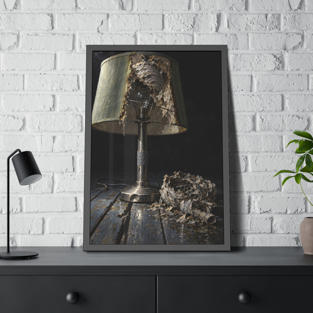 "The Lower Tier on the Boards": A Garabaggio Framed Print