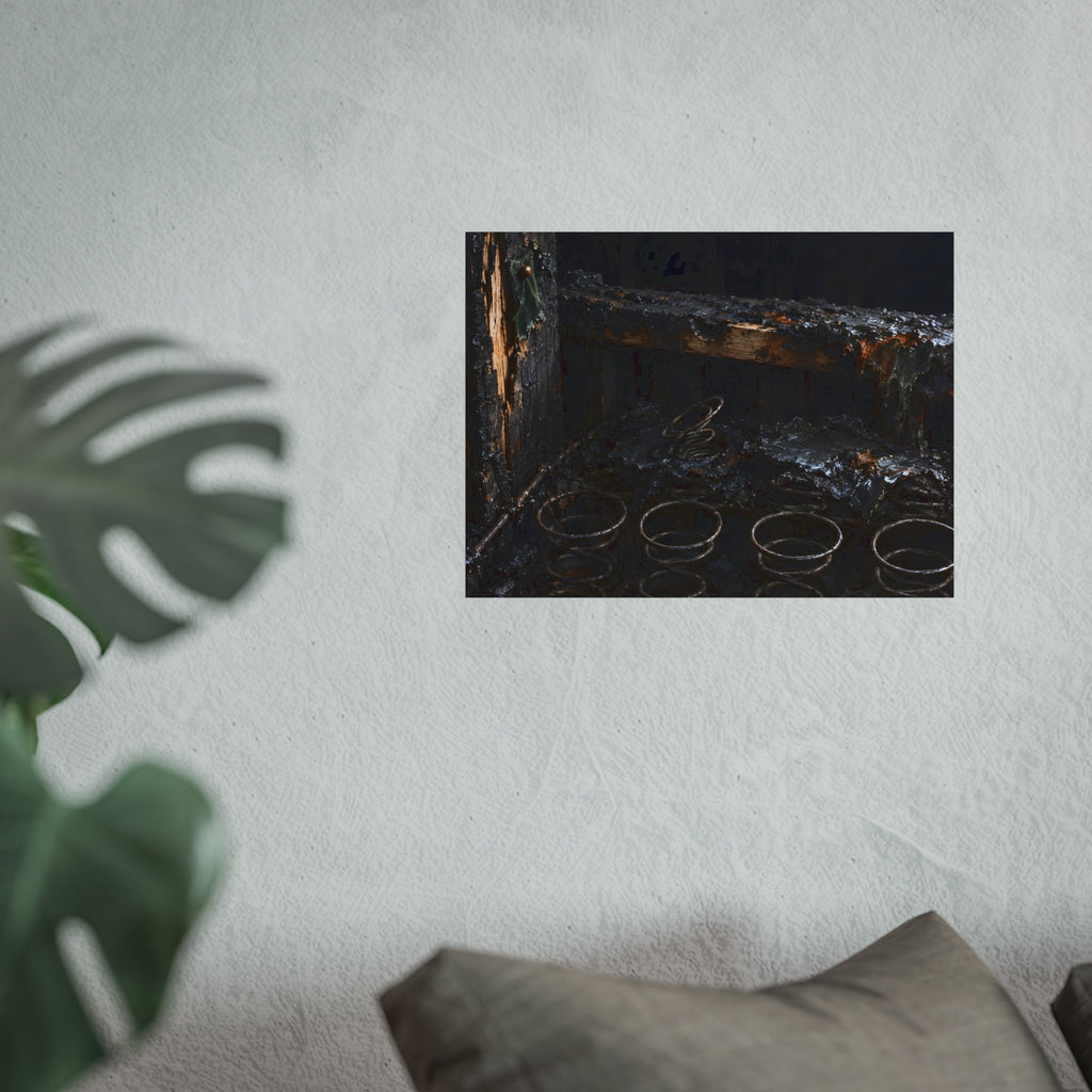 "The Front Row Bare": A Garabaggio Fine Art Print