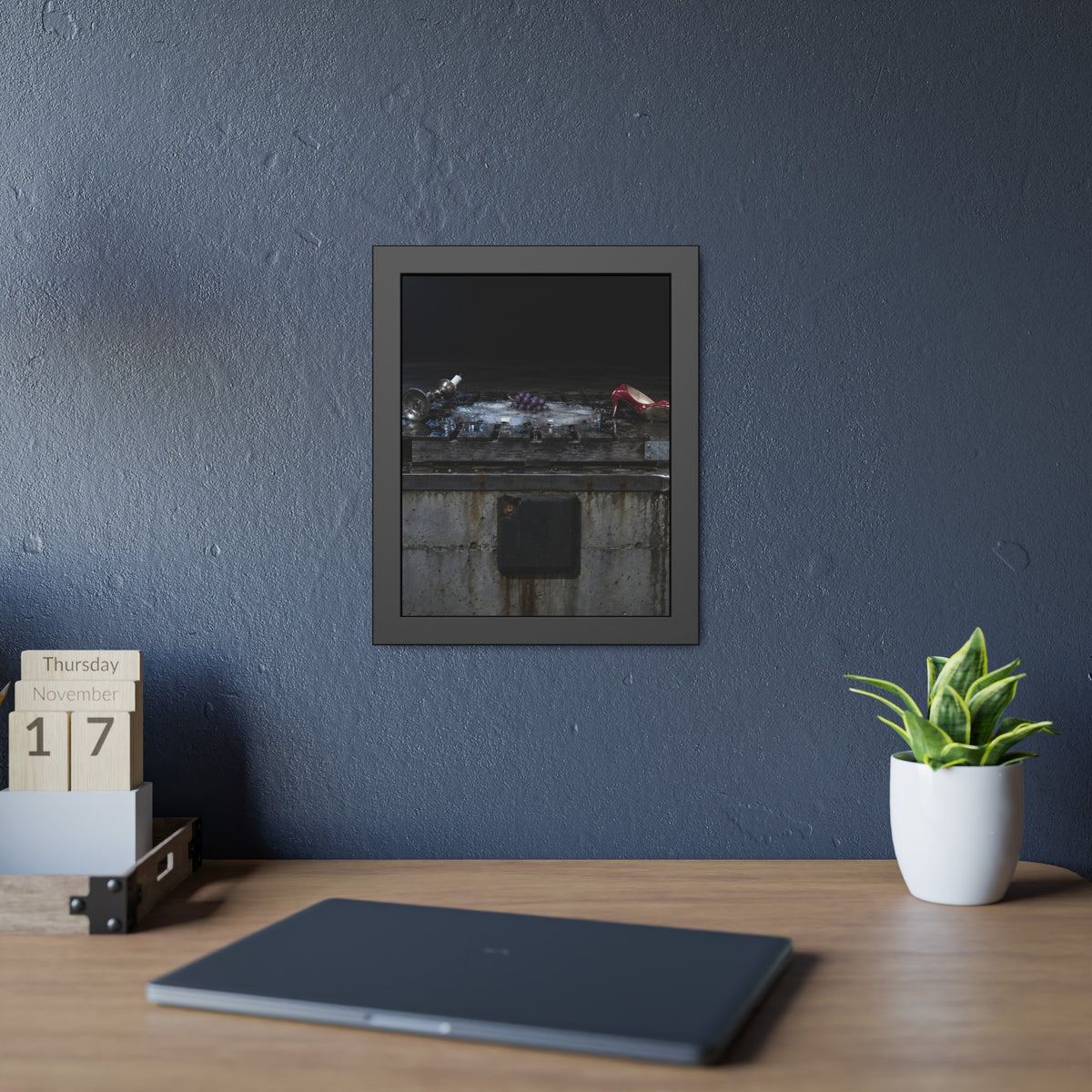 "The Last Pane": A Garabaggio Framed Print