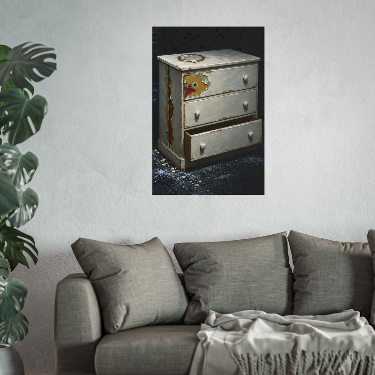 "The Side Split Opens": A Garabaggio Fine Art Print
