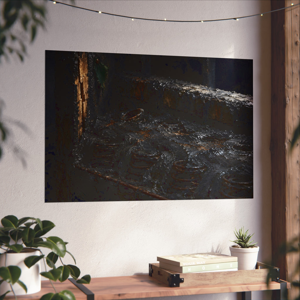 "The Black Crust": A Garabaggio Fine Art Print