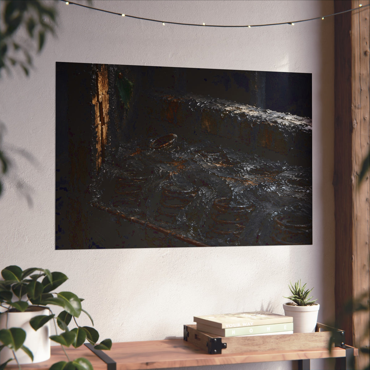"The Black Crust": A Garabaggio Fine Art Print