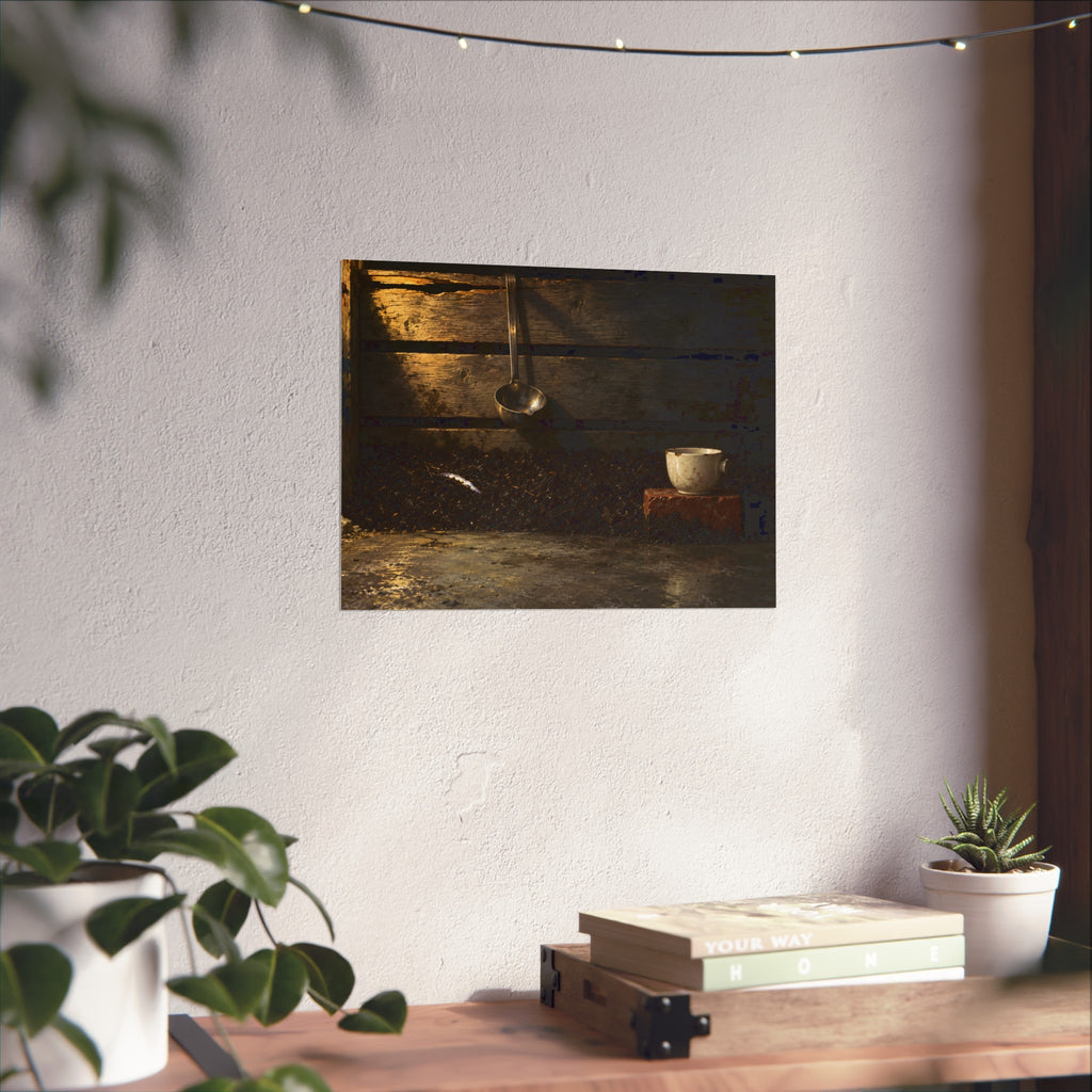 "The Oyster's Edge": A Garabaggio Fine Art Print