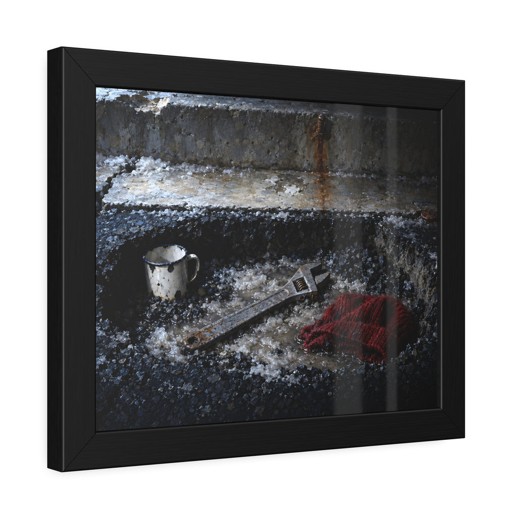 "The Wrench Laid Bare": A Garabaggio Framed Print
