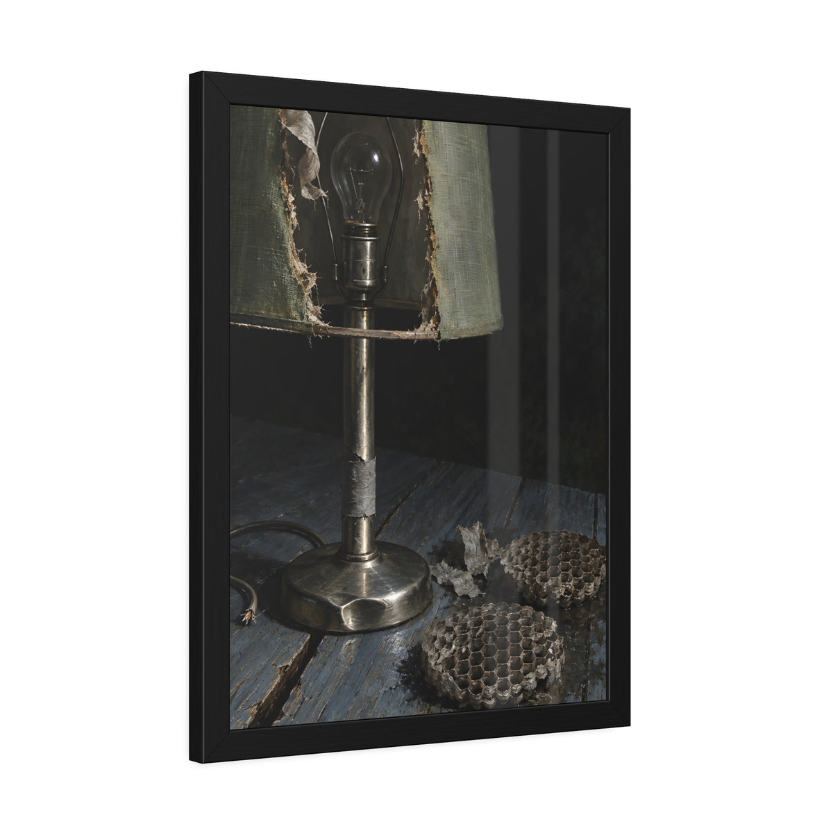 "The Upper Tier Down": A Garabaggio Framed Print