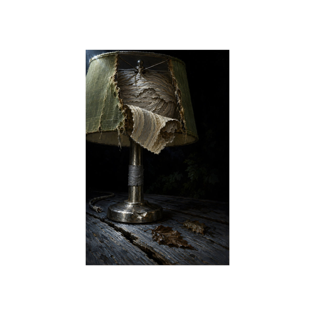 "The First Flap Down": A Garabaggio Fine Art Print