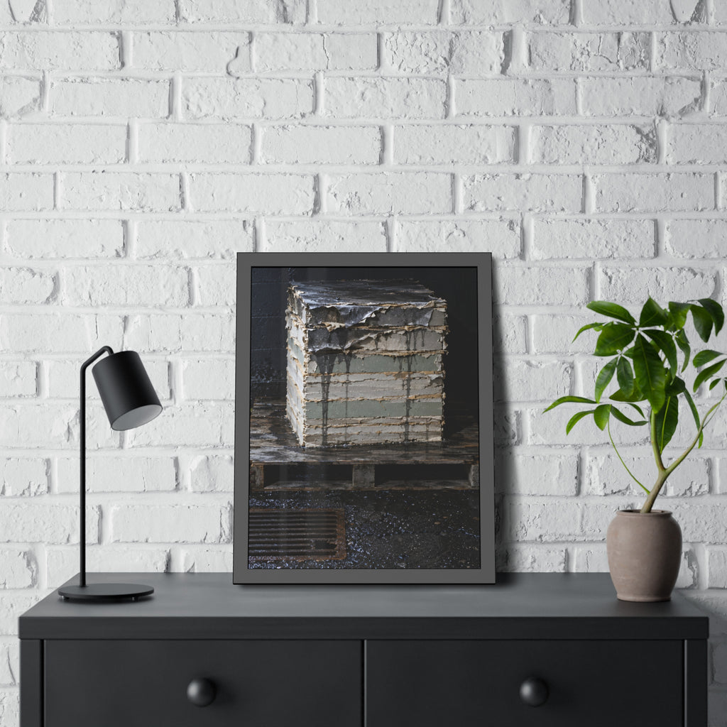 "The First Soaking": A Garabaggio Framed Print