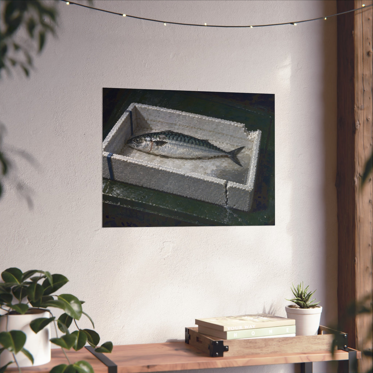 "The Film in the Low Corner": A Garabaggio Fine Art Print
