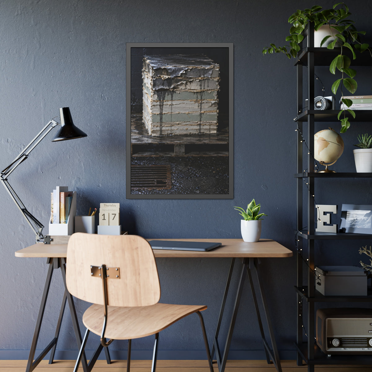 "The First Soaking": A Garabaggio Framed Print
