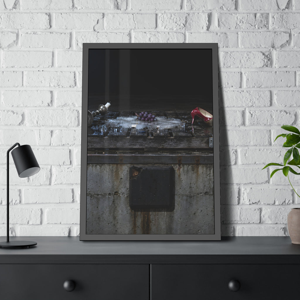 "The Last Pane": A Garabaggio Framed Print