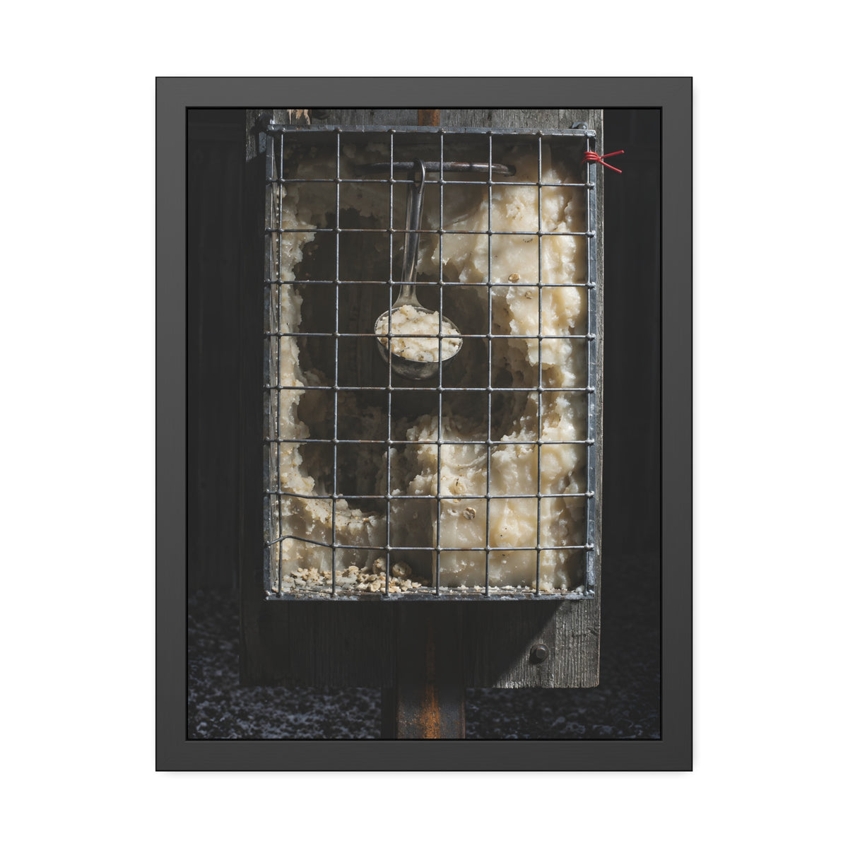 "The Ladle on Its Hook": A Garabaggio Framed Print