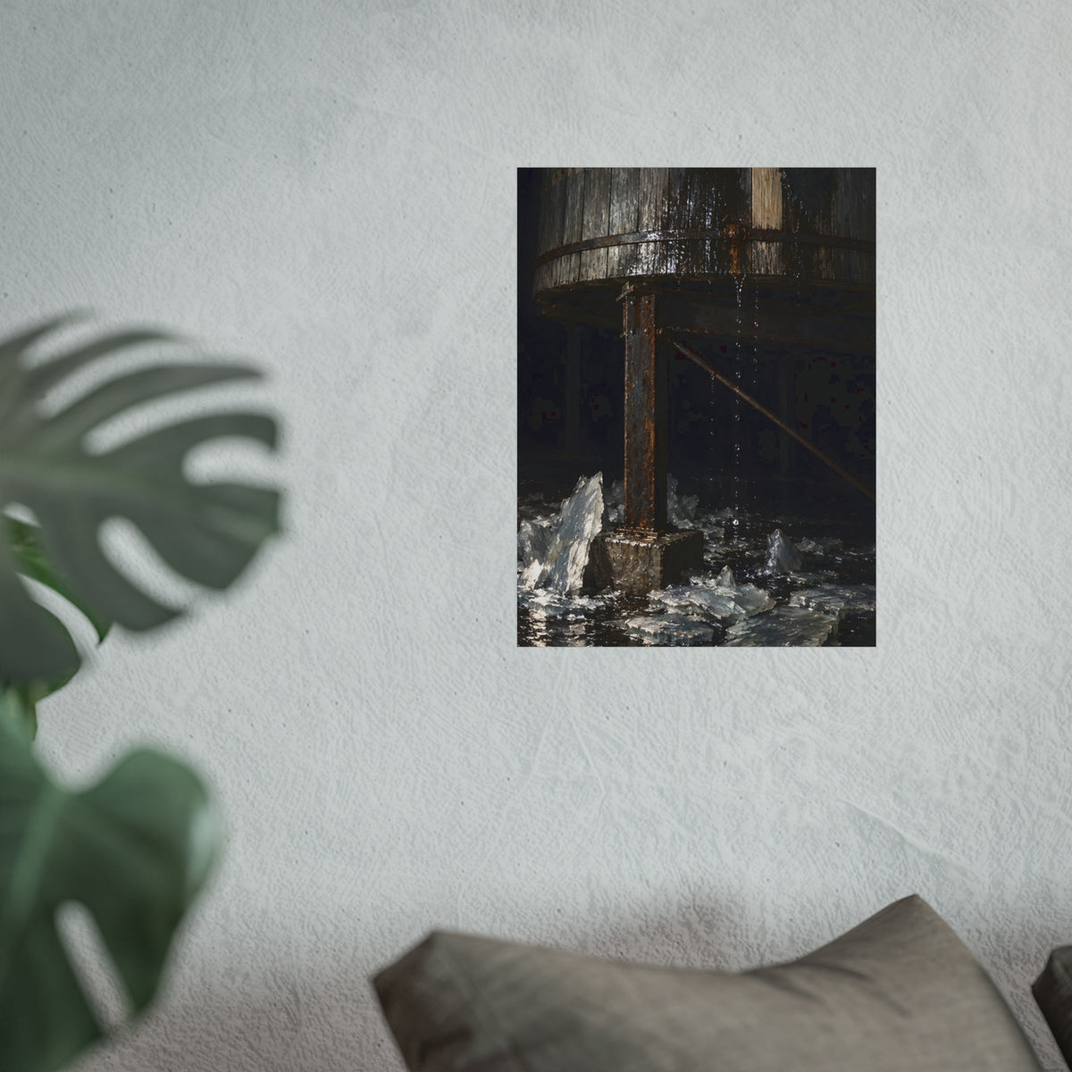 "The Fallen Slabs": A Garabaggio Fine Art Print