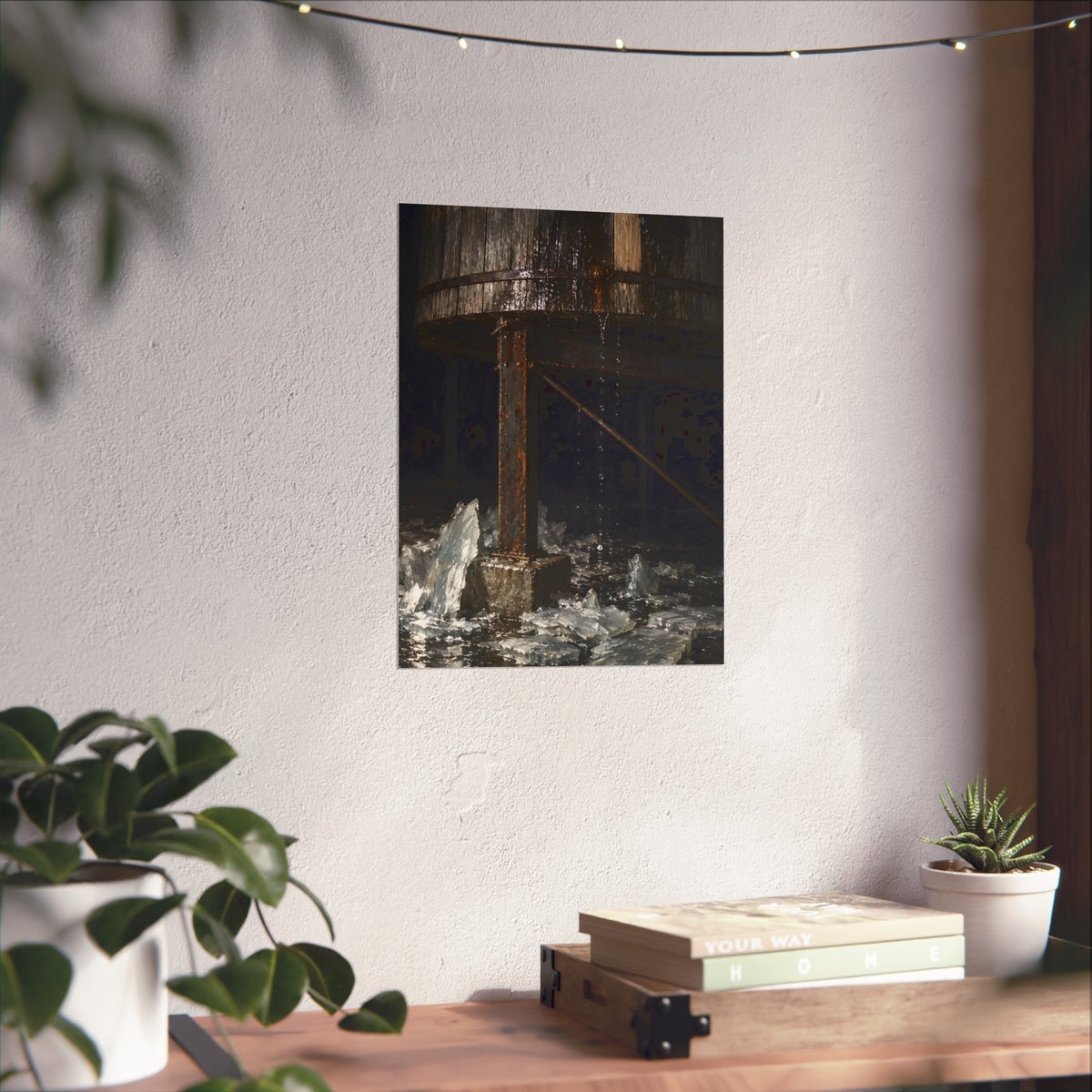 "The Fallen Slabs": A Garabaggio Fine Art Print