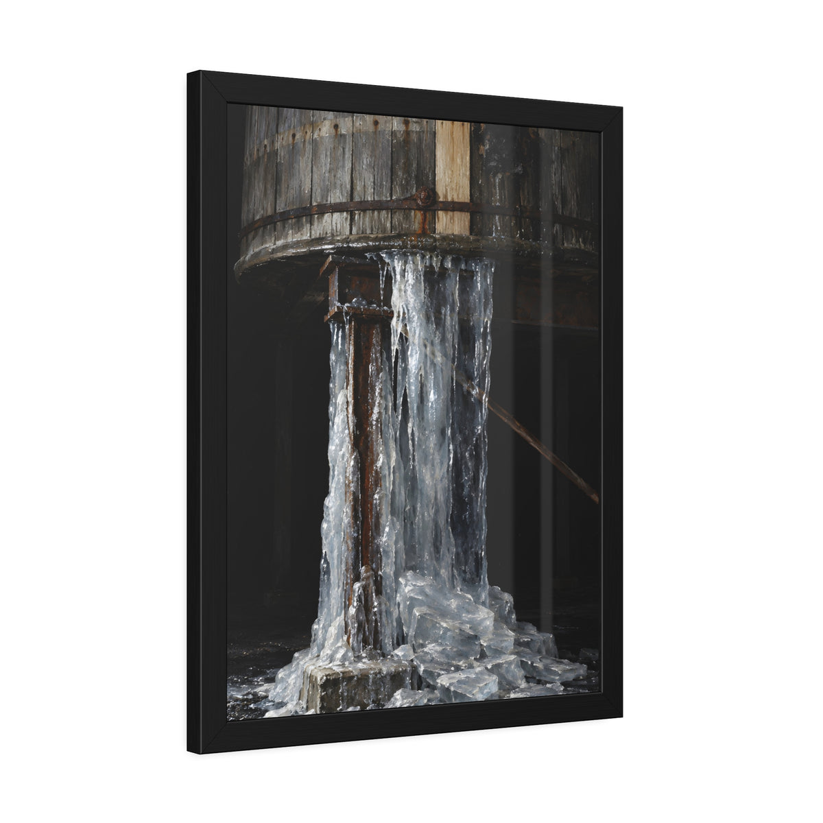 "The Clear Sheet": A Garabaggio Framed Print