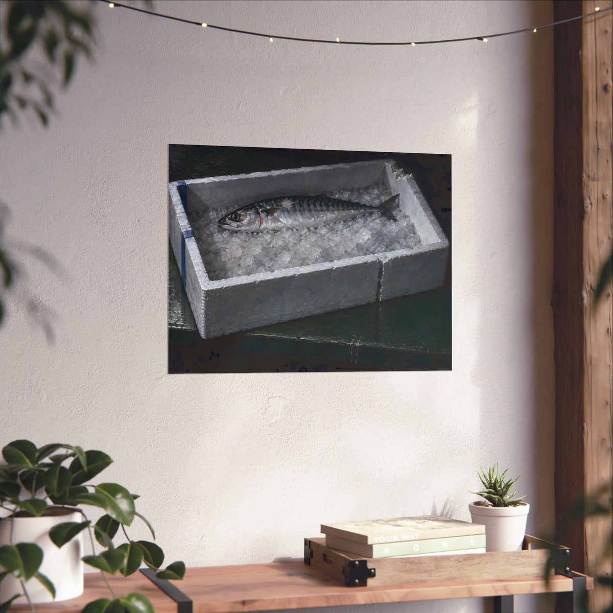 "The Ice Sunk Below the Rim": A Garabaggio Fine Art Print