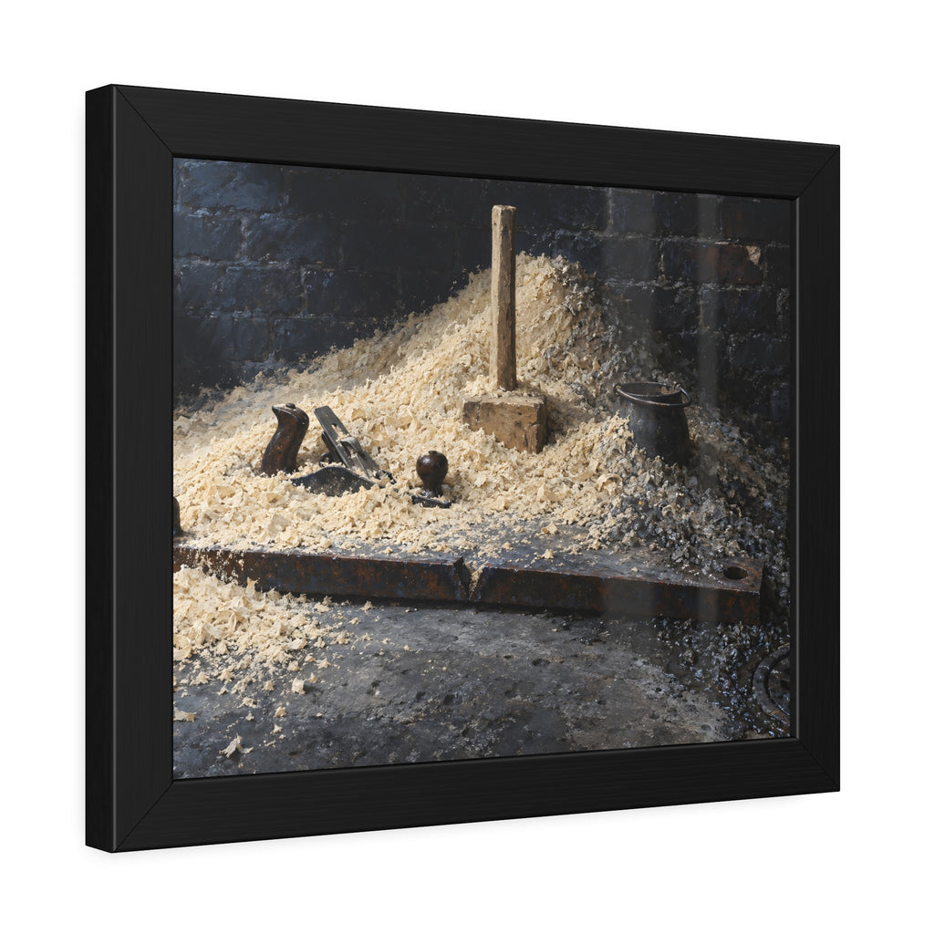 "The Plane Surfaces": A Garabaggio Framed Print