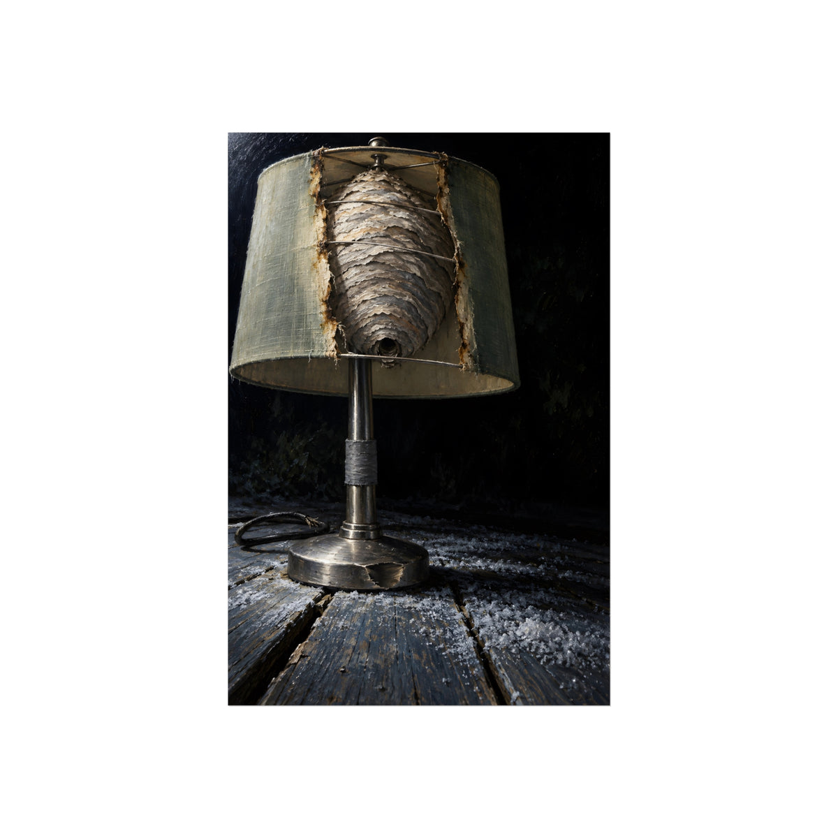 "The Paper Globe in the Shade": A Garabaggio Fine Art Print