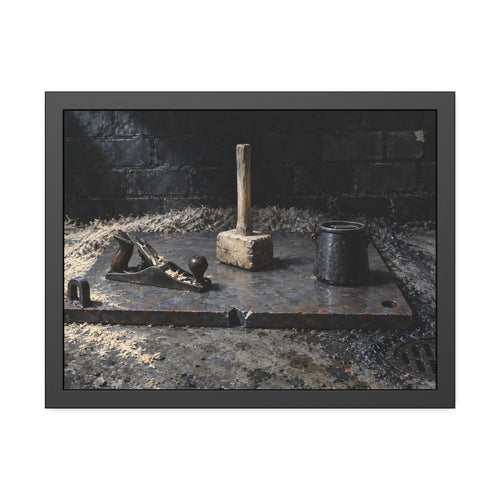 "The Three Returned": A Garabaggio Framed Print