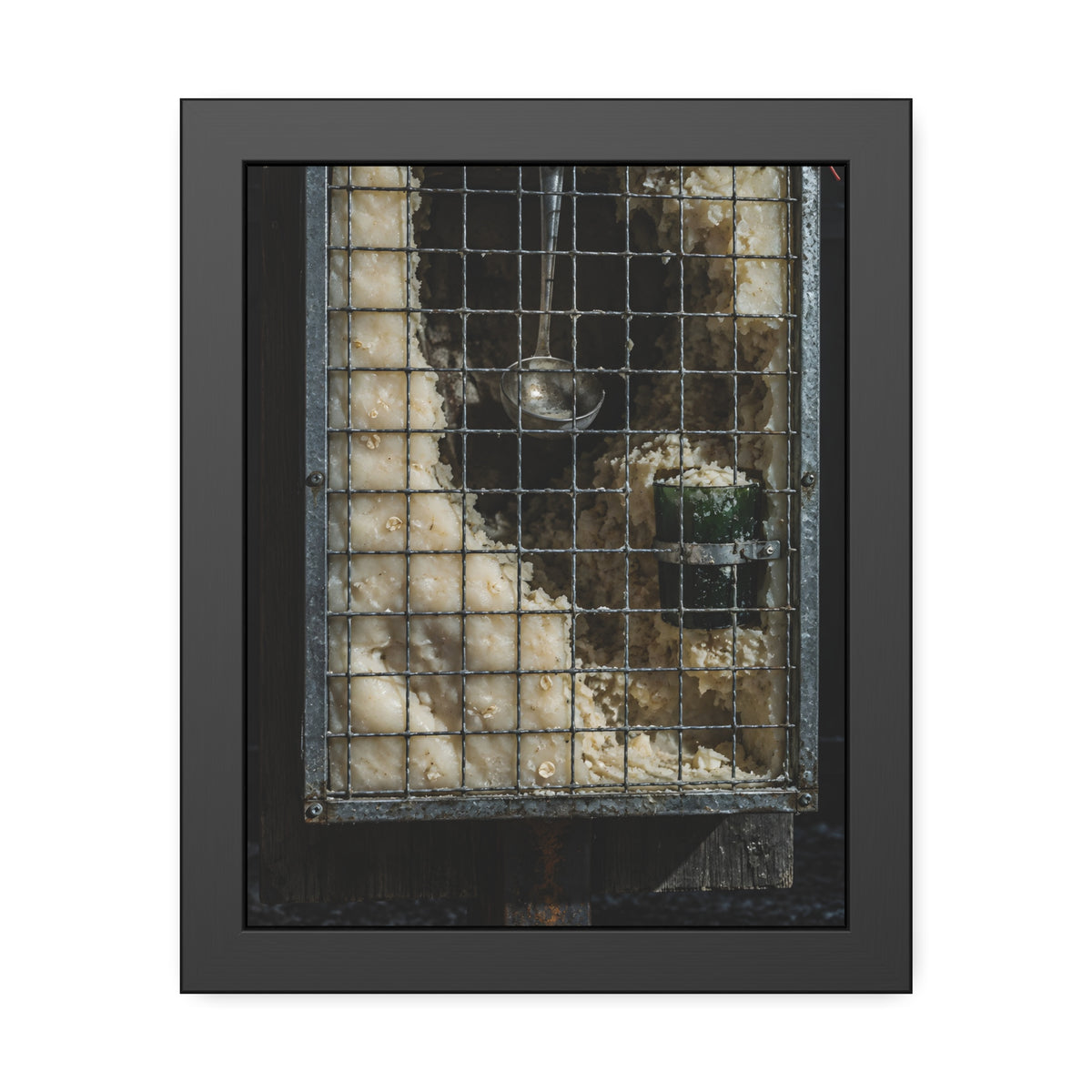"The Tumbler in Its Ring": A Garabaggio Framed Print