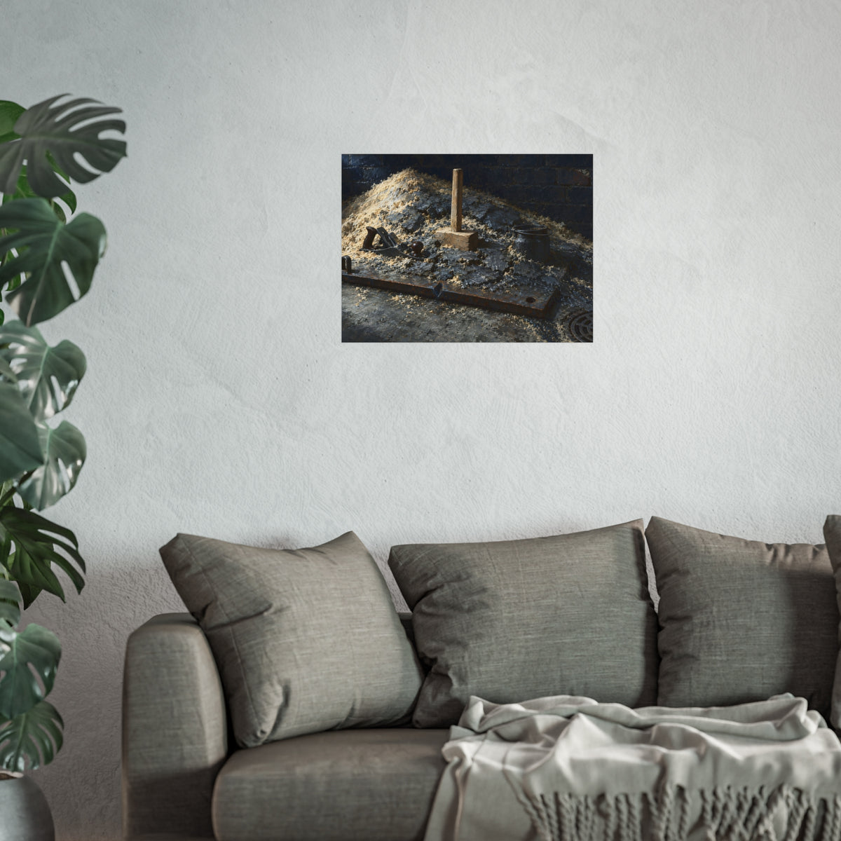 "The Crust Breaking": A Garabaggio Fine Art Print