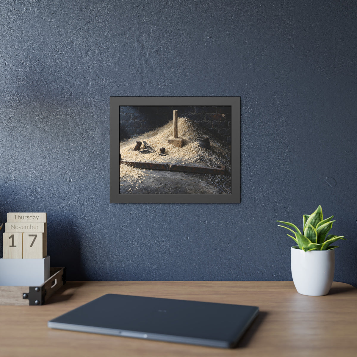 "The Plane Surfaces": A Garabaggio Framed Print