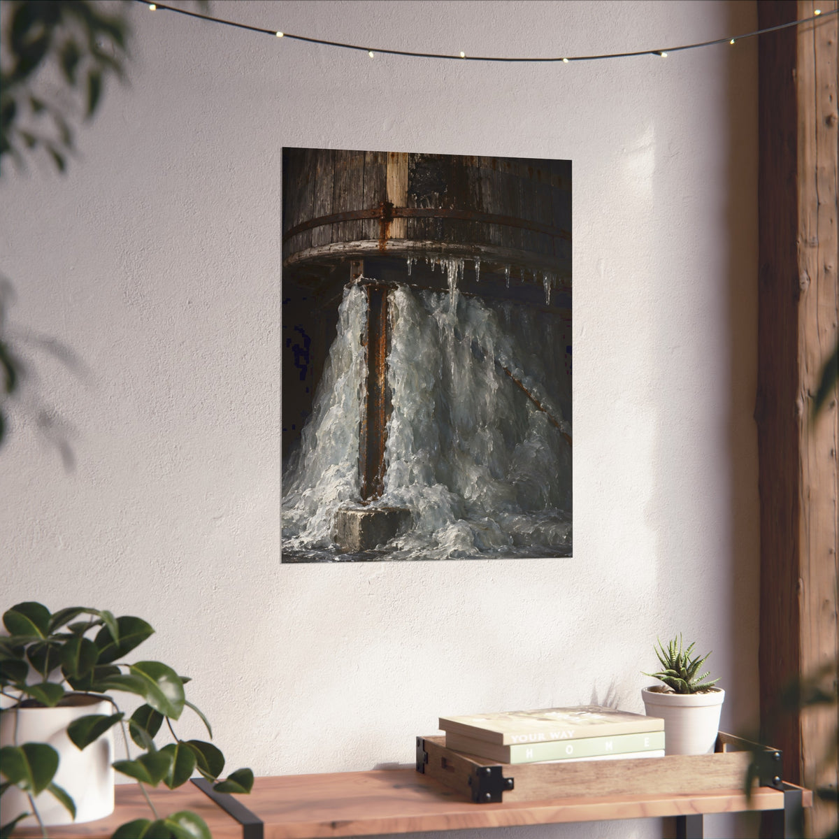 "The Pedestal of Ice": A Garabaggio Fine Art Print