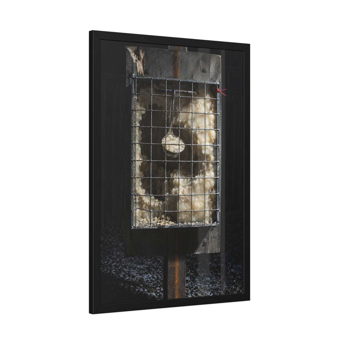 "The Ladle on Its Hook": A Garabaggio Framed Print