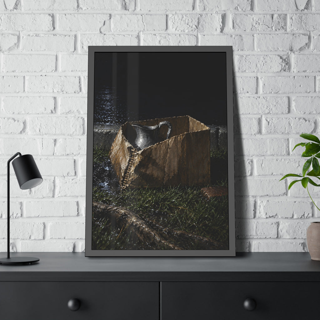 "The Bent Handle": A Garabaggio Framed Print