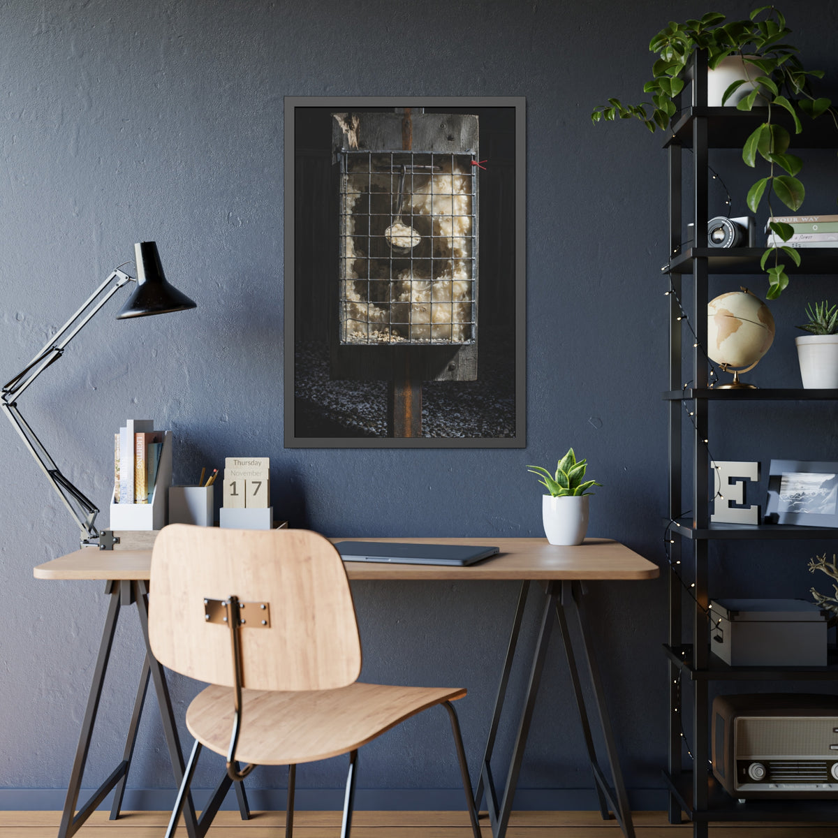 "The Ladle on Its Hook": A Garabaggio Framed Print
