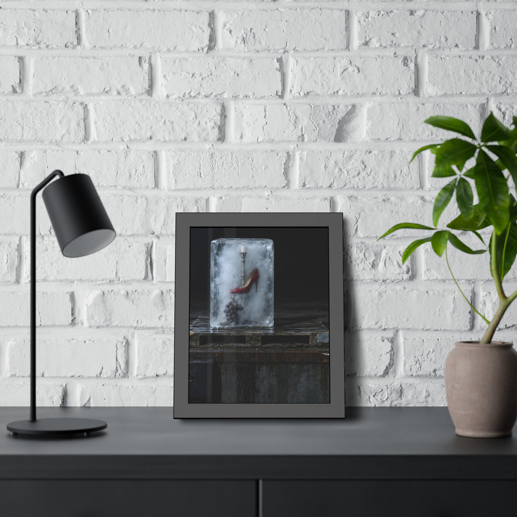 "The Edges Going": A Garabaggio Framed Print